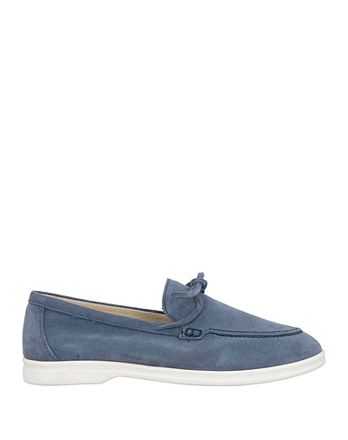 BARBA Napoli Loafers Slate blue Leather