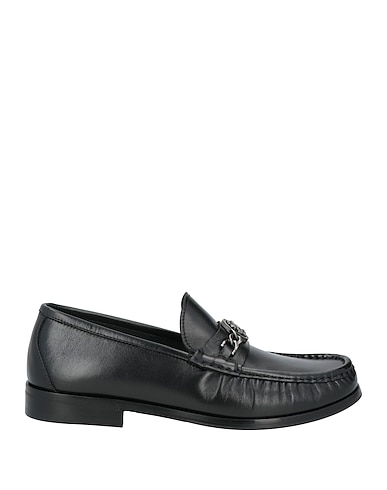 ROBERTO CAVALLI Loafers Black Leather