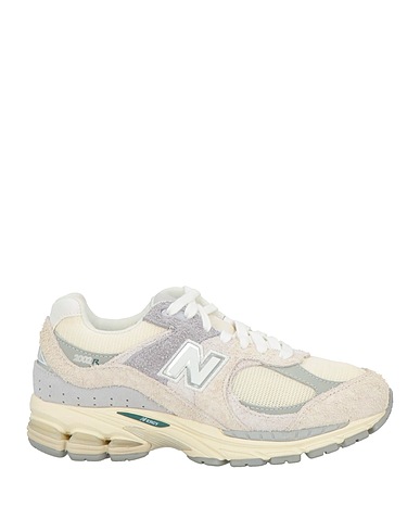 NEW BALANCE Sneakers Ivory Leather, Textile fibers