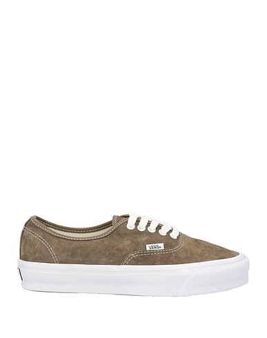 VANS Sneakers Military green Leather
