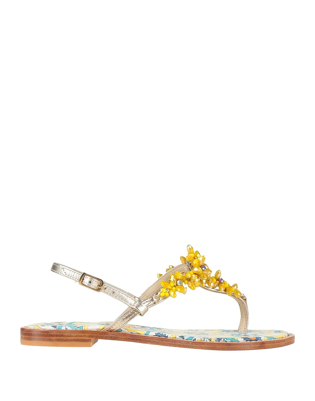 GIALLO POSITANO - Thong sandals