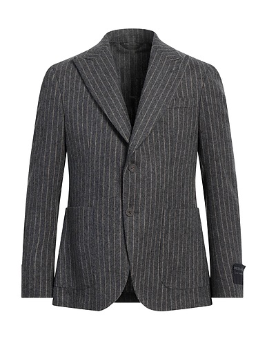 MESSAGERIE Blazer PATRIZIO PISCAGLIA Grey 65% Wool, 35% Polyester