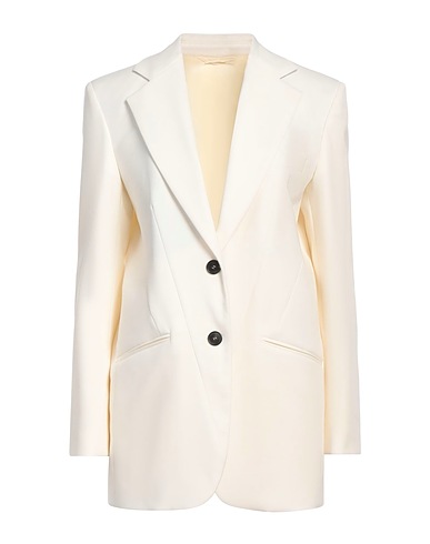 DEL CORE Blazer Cream 53% Polyester, 43% Virgin Wool, 4% Elastane