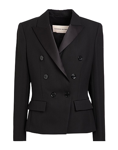 ALEXANDRE VAUTHIER Blazer Black 100% Wool