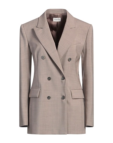 P.A.R.O.S.H. Blazer Taupe 95% Virgin Wool, 5% Elastane