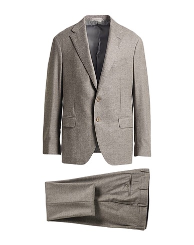 TOSCANO COLLEZIONI Suits Grey 95% Wool, 5% Cashmere