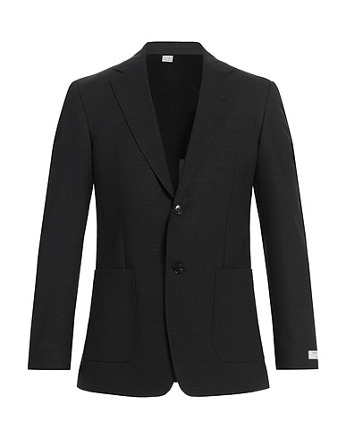 TIGER OF SWEDEN Blazer Charcoal 53% Recycled polyester, 25% Wool, 20% Linen, 2% Elastane