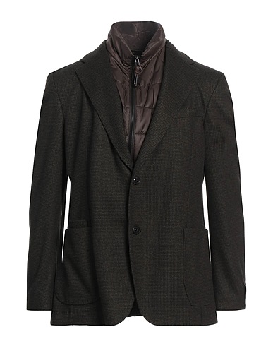 WINDSOR. Jacket Military green 53% Polyester, 45% Viscose, 2% Elastane, Polyamide