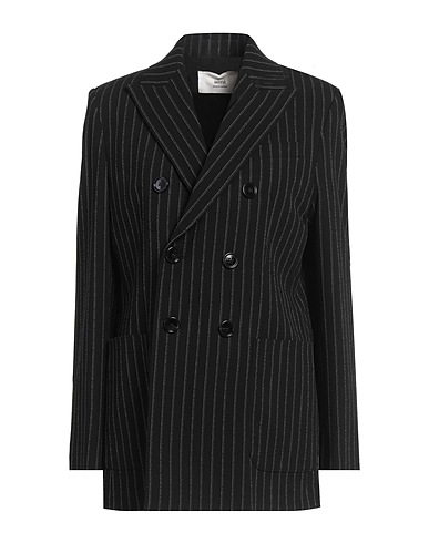 AMI ALEXANDRE MATTIUSSI Blazer Black 100% Virgin Wool