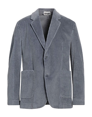 DRYKORN Blazer Slate blue 98% Cotton, 2% Elastane