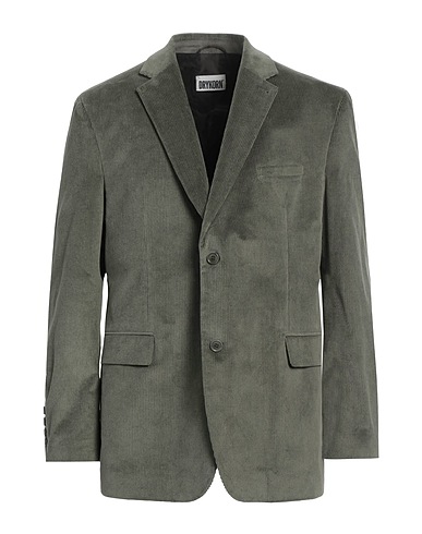 DRYKORN Blazer Military green 98% Cotton, 2% Elastane