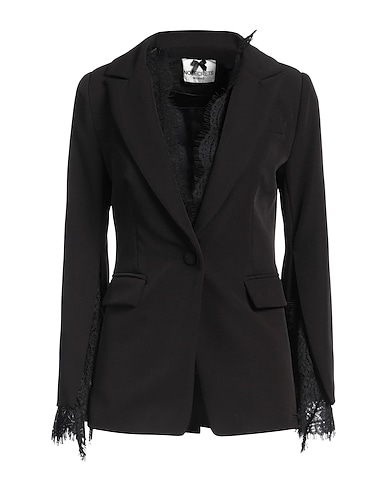 NO SECRETS Giacca Nero 95% Poliestere, 5% Elastan