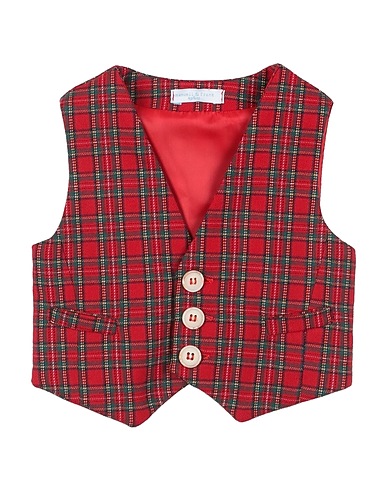 MANUELL & FRANK Waistcoat ENFANT 79% Polyester, 18% Viscose, 3% Elastane