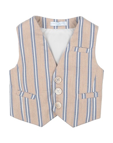 MANUELL & FRANK Waistcoat ENFANT Beige 60% Cotton, 40% Polyester