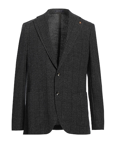 SARTORIA LATORRE Blazer Charcoal 42% Wool, 36% Cotton, 22% Polyester