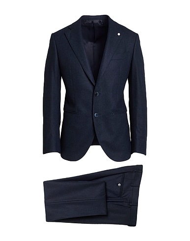 LUIGI BIANCHI Mantova Abito Blu navy 59% Lana, 40% Lana Vergine, 1% Elastan
