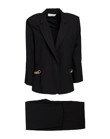 CORTE dei GONZAGA Suit Black 96% Polyester, 4% Elastane