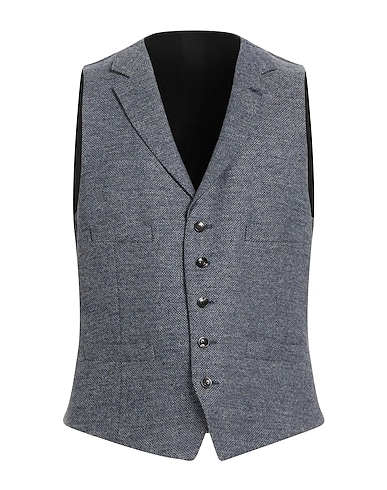 LARDINI Waistcoat BLU NAVY 100% Wool