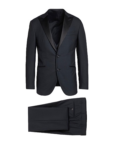 CORNELIANI Suits Black 100% Super 120s Wool