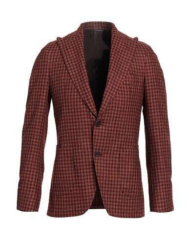 GABO Napoli Blazer Rust 55% Wool, 35% Cotton, 10% Silk