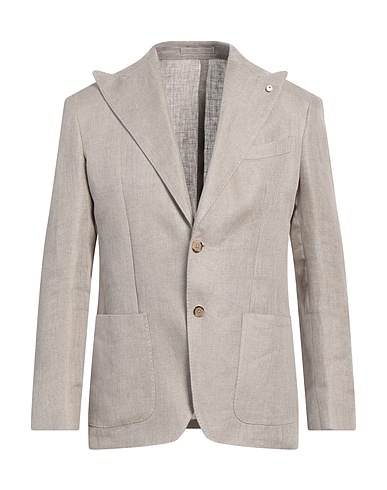 BRANDO Blazer Beige 50% Canapa, 50% Lino