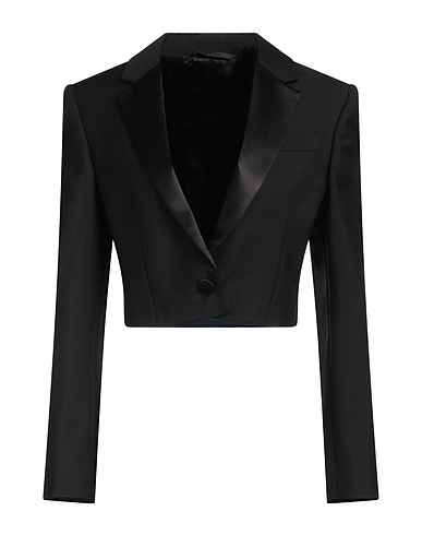 GIVENCHY Blazer Black 73% Wool, 27% Mohair wool, Viscose, Silk