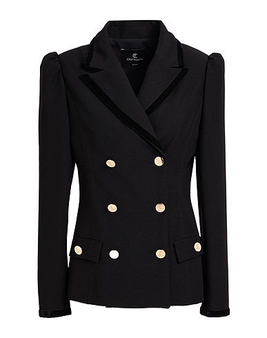 CRISTINAEFFE Blazer Black 92% Polyester, 8% Elastane