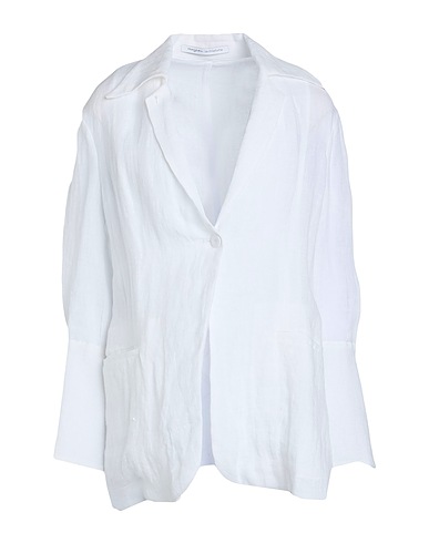 MAISON LAVINIATURRA Blazer White 100% Cotton