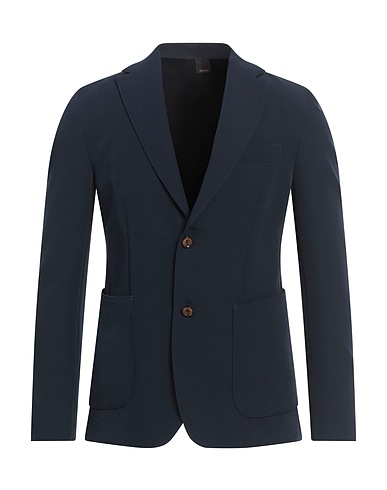 SUITHOMME Blazer Navy blue 95% Polyester, 5% Elastane