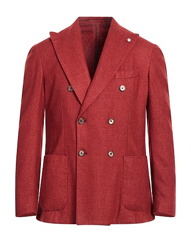 BRANDO Blazers Ziegelrot 77% Schurwolle, 20% Polyester, 3% Kaschmir