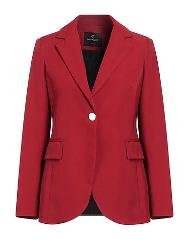 CRISTINAEFFE Blazer Brick red 95% Polyester, 5% Elastane