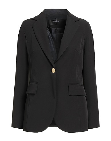 CRISTINAEFFE Blazer Black 95% Polyester, 5% Elastane