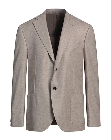 CORNELIANI Blazer Beige 93% Virgin Wool, 7% Cashmere