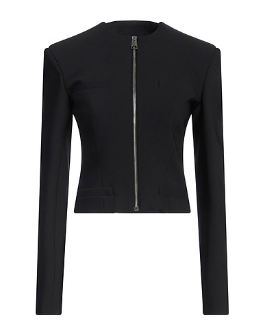 THE ATTICO Jacket Black 90% Polyester, 10% Elastane