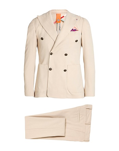 BHARNABA Suits Off white 62% Polyester, 35% Viscose, 3% Elastane