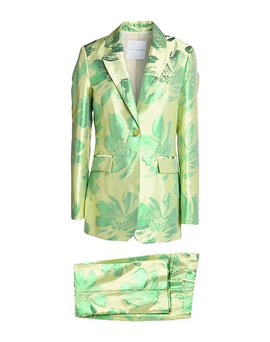 SKILLS & GENES Tailleur Verde chiaro 53% Acetato, 47% Poliestere