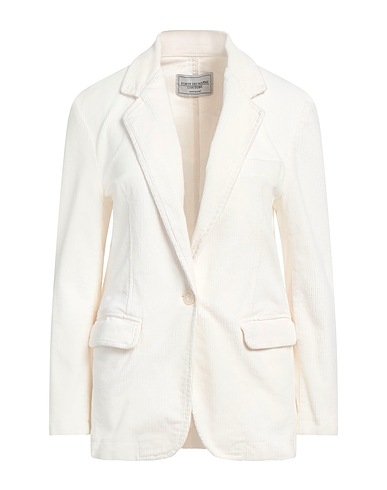 FORTE DEI MARMI COUTURE Giacca Off white 97% Cotone, 3% Lyocell