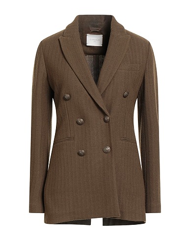 CIRCOLO 1901 Blazer Khaki 100% Virgin Wool