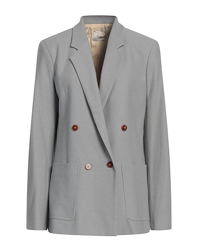 ALYSI Blazer Light grey 69% Virgin Wool, 31% Polyamide