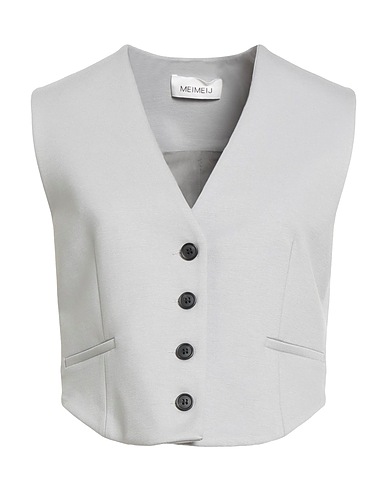 MEIMEIJ Vest Light grey 65% Viscose, 30% Polyamide, 5% Elastane, Acetate