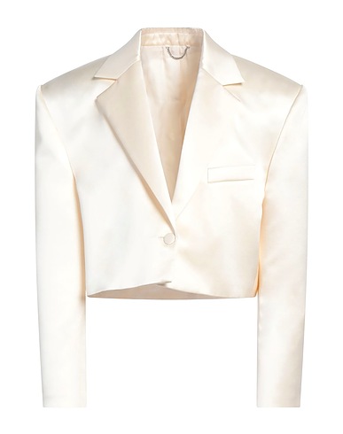 MAGDA BUTRYM Blazer Ivory 74% Silk, 26% Wool