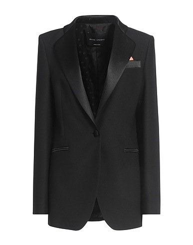 HEBE STUDIO Blazer Black 100% Polyester