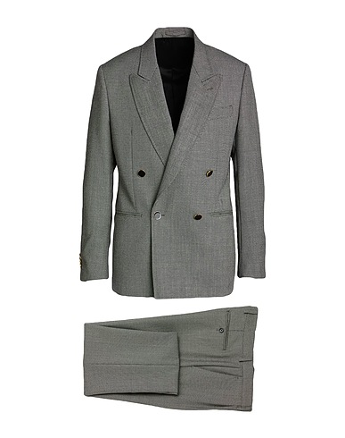 LARDINI Suits Black 100% Wool, Viscose, Cupro