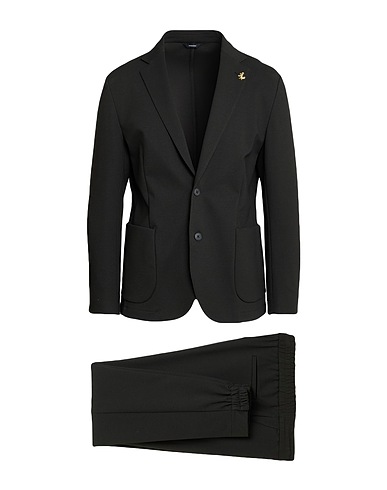 TOMBOLINI Suits Charcoal 100% Virgin Wool
