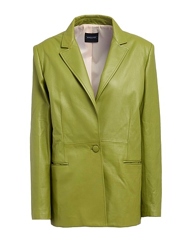 SIMONETTA RAVIZZA Blazer Military green Kidskin