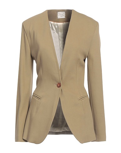 ALYSI Blazer CHOCOLAT Sand 58% Cotton, 38% Polyamide, 4% Elastane