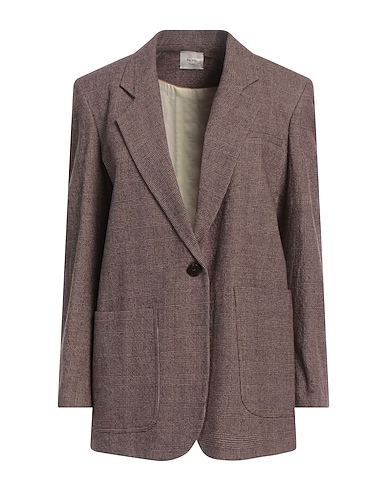 ALYSI Blazer CHOCOLAT 100% Virgin Wool, Wool, Viscose