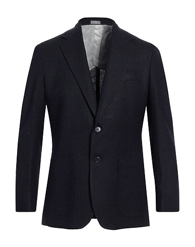 HOLLAND & SHERRY Blazer Midnight blue 100% Virgin Wool