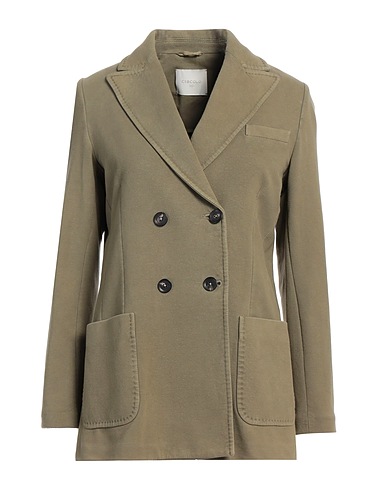 CIRCOLO 1901 Giacca Verde militare 95% Cotone, 5% Elastan
