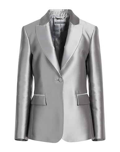 ALBERTA FERRETTI Giacca Grigio 85% Poliestere, 15% Seta